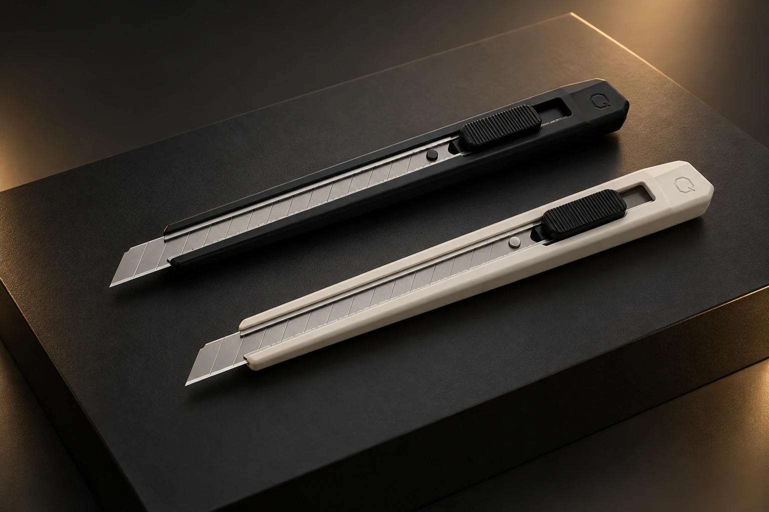 Linea Slim Cutter in Black and Ivory